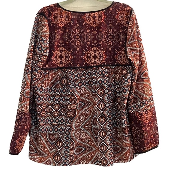 Sanctuary Sheer Peasant Blouse - Small - Picture 2 of 8